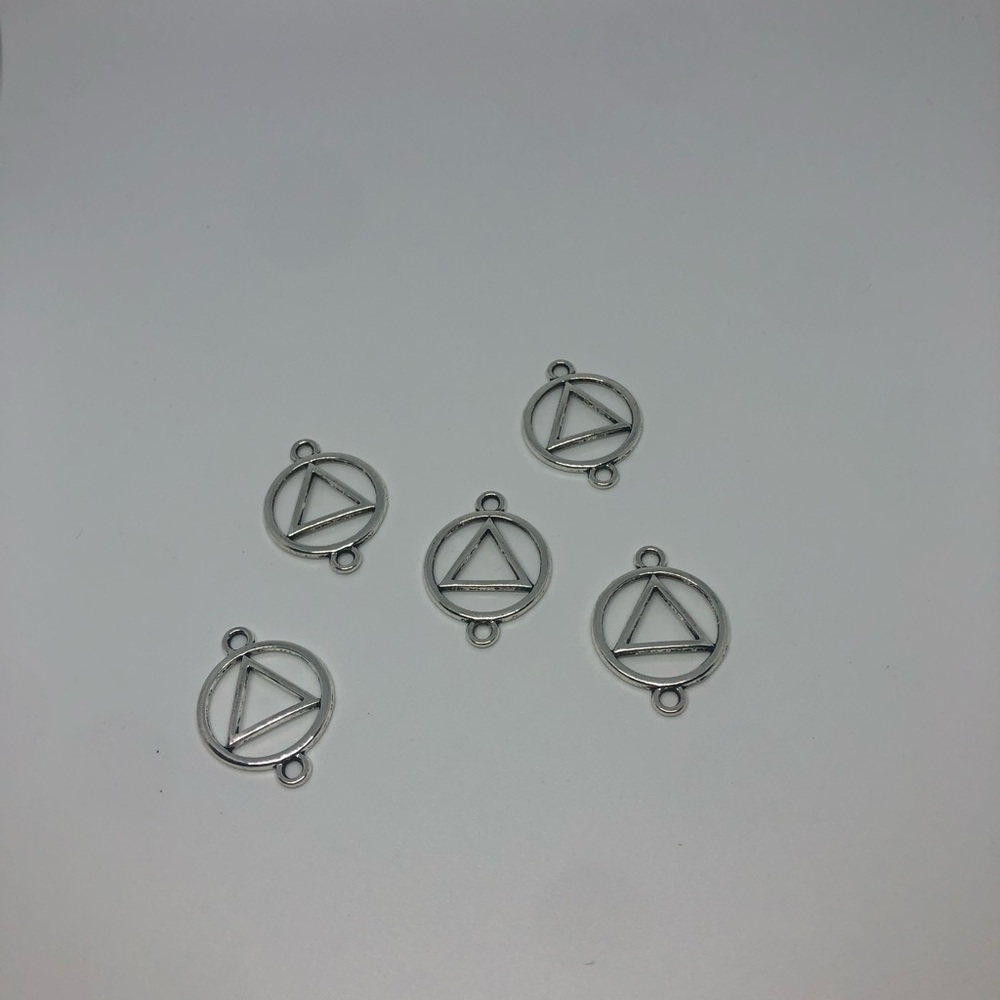Alcoholics Anonymous charms for jewelry making